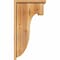 Ekena Millwork Del Monte Rough Sawn Corbel w/Backplate, Western Red Cedar, 8"W x 14"D x 26"H COR08X14X26DEL01RWR - alternate 2